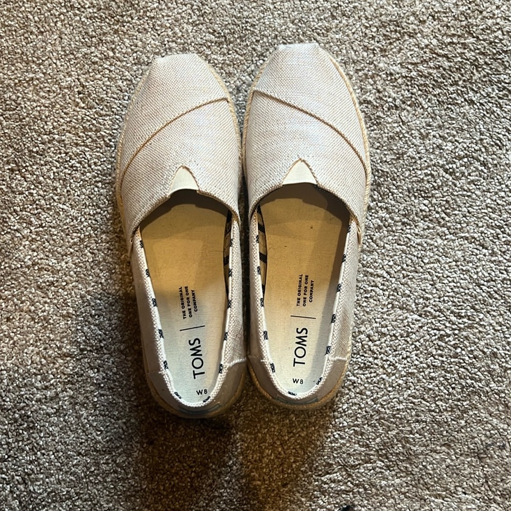Toms never worn Alpargatas